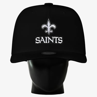 New Orleans Saints Noggin Boss Unisex Big Hat - Black
